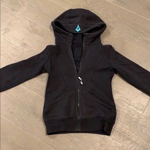 black ivivva hoodie zip up